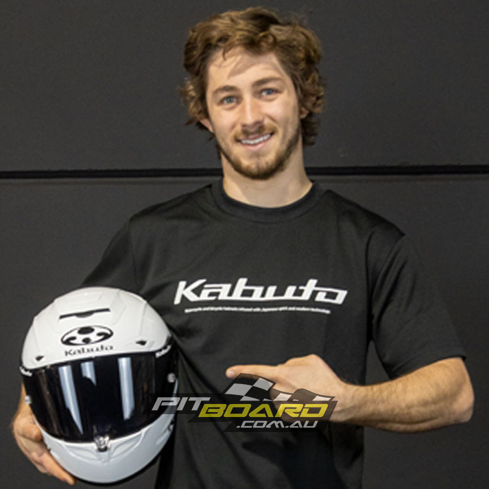 Remy has confirmed that he will be riding with a Kabuto lid in his debut MotoGP season!