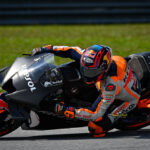 Honda were out on track on Day 2 with Bradl at the helm