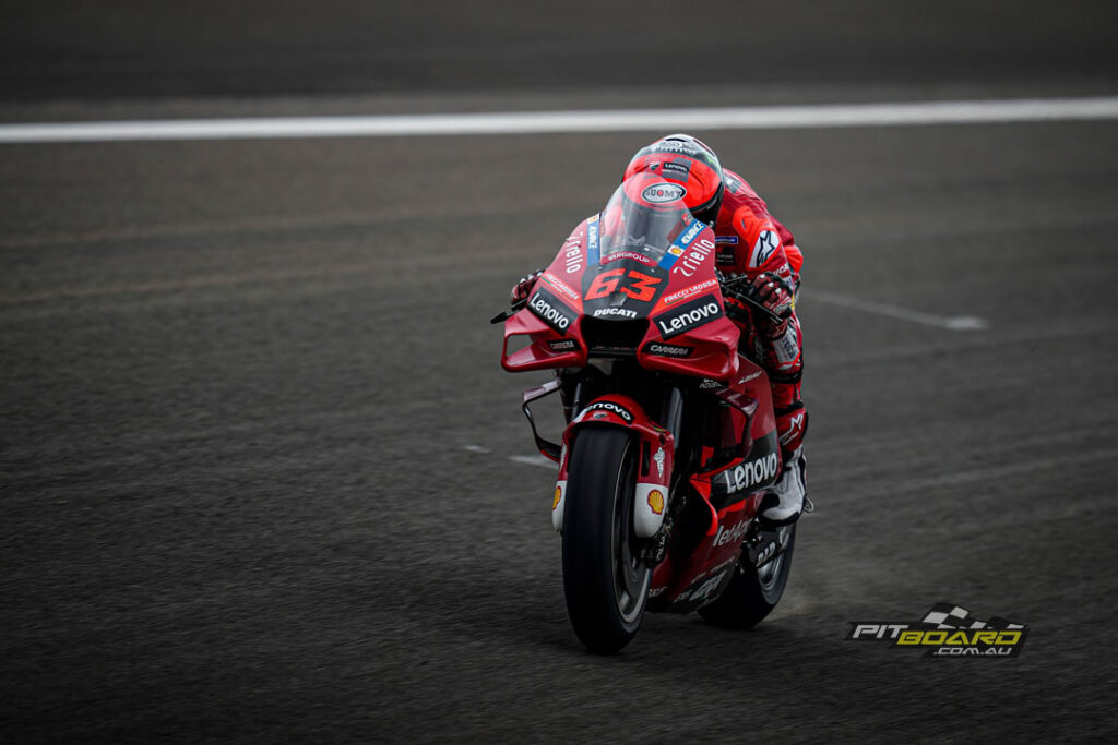 Promoted to the official Ducati team last year, the Turin-born rider continued to shine after taking pole position and finishing third place in the opening GP of 2021