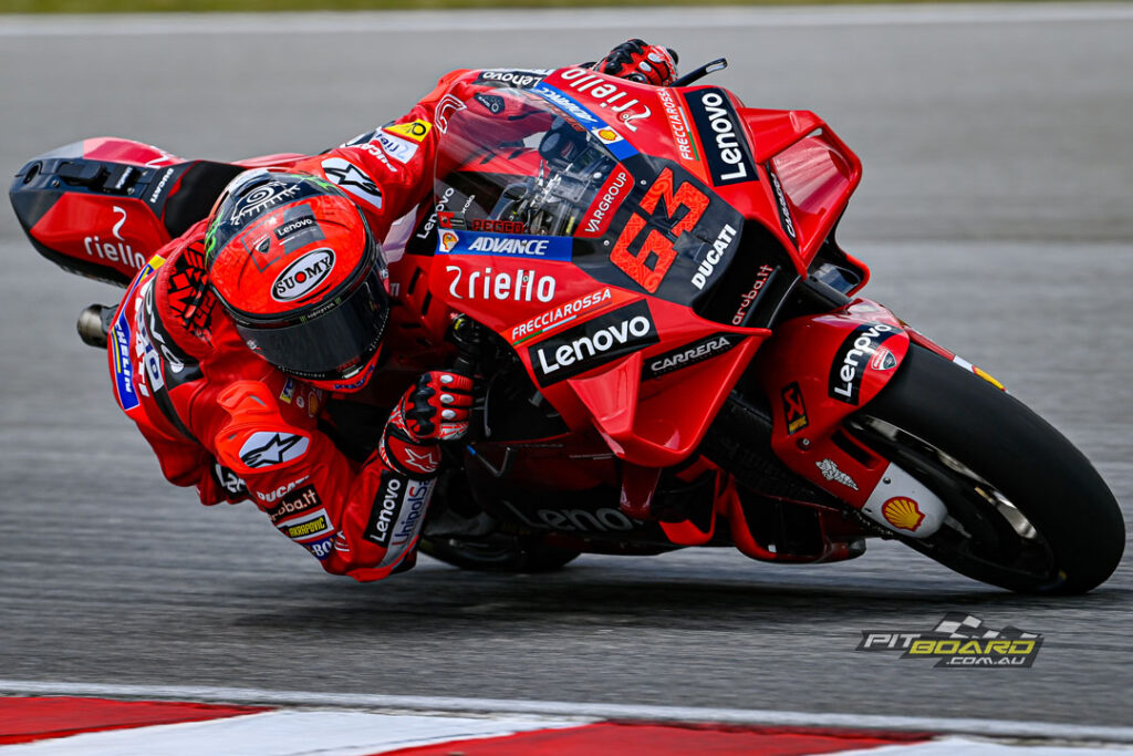 "With 110 laps under his belt and a best time of 1:58.265, Pecco closed the test in sixth position, while Jack, who completed 92 laps, finished fourteenth with a best time of 1:58.645."
