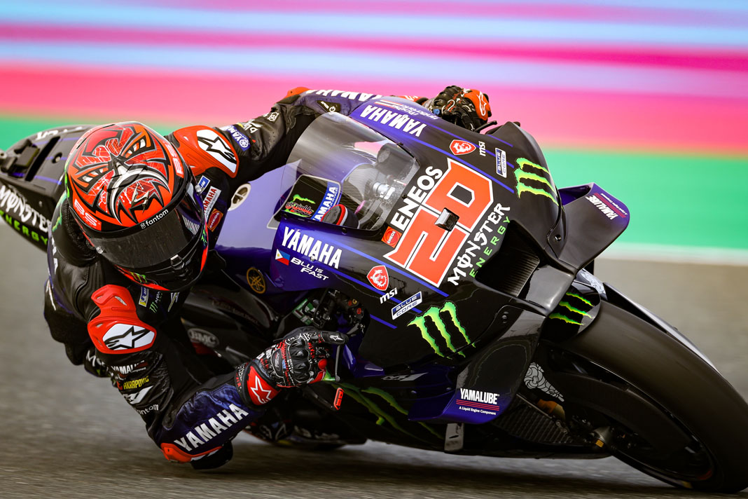 So where are Monster Energy Yamaha MotoGP™? Quartararo starts his title defence in 11th