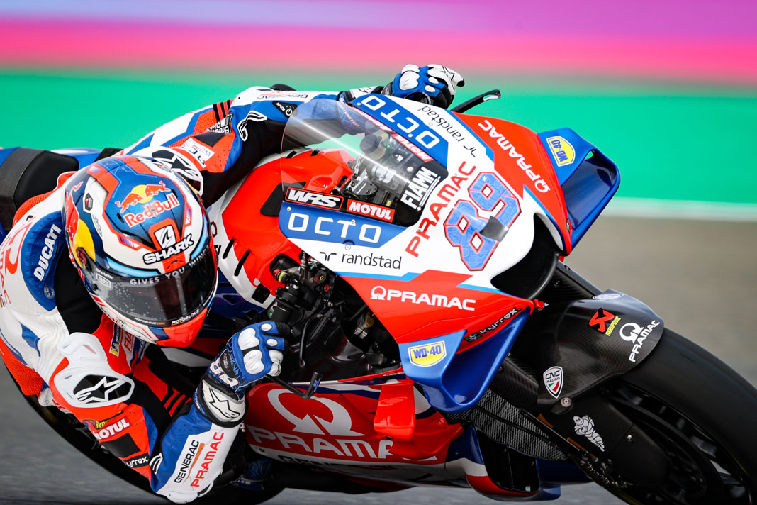 Martin also makes it three poles in a row for Ducati at Losail