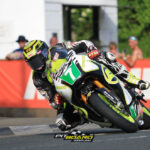 Gary Johnson finished fourth in the 2016 Lightweight TT on the gruelling 37.74 mile/60.74 km Isle of Man TT Mountain Course on the CFMoto 650NK-TT racer.