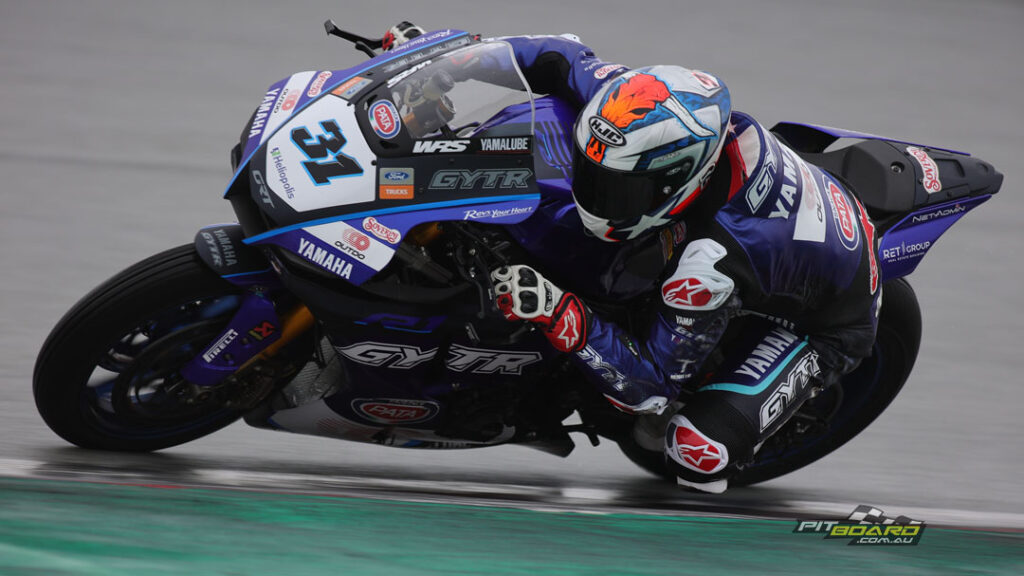 It was a rain-affected Day 2 of testing at Catalunya as all five manufacturers make the top seven.