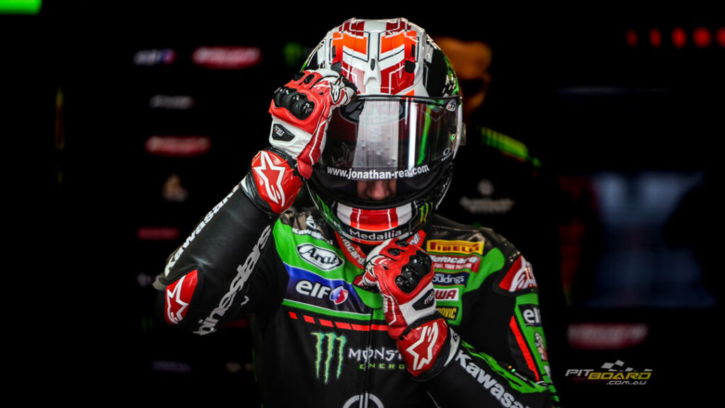 In the green corner, Jonathan Rea took the opening honours of the 2022 season with race one victory in a thrilling final corner battle with Bautista.