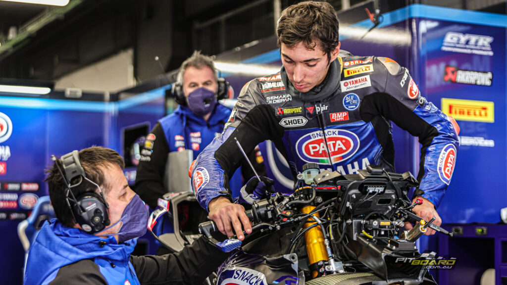 Razgatlioglu’s fastest time was a 1’40.571s as he completed 51 laps with Yamaha trialling a new exhaust throughout the test as well as continuing to work on their electronics package.