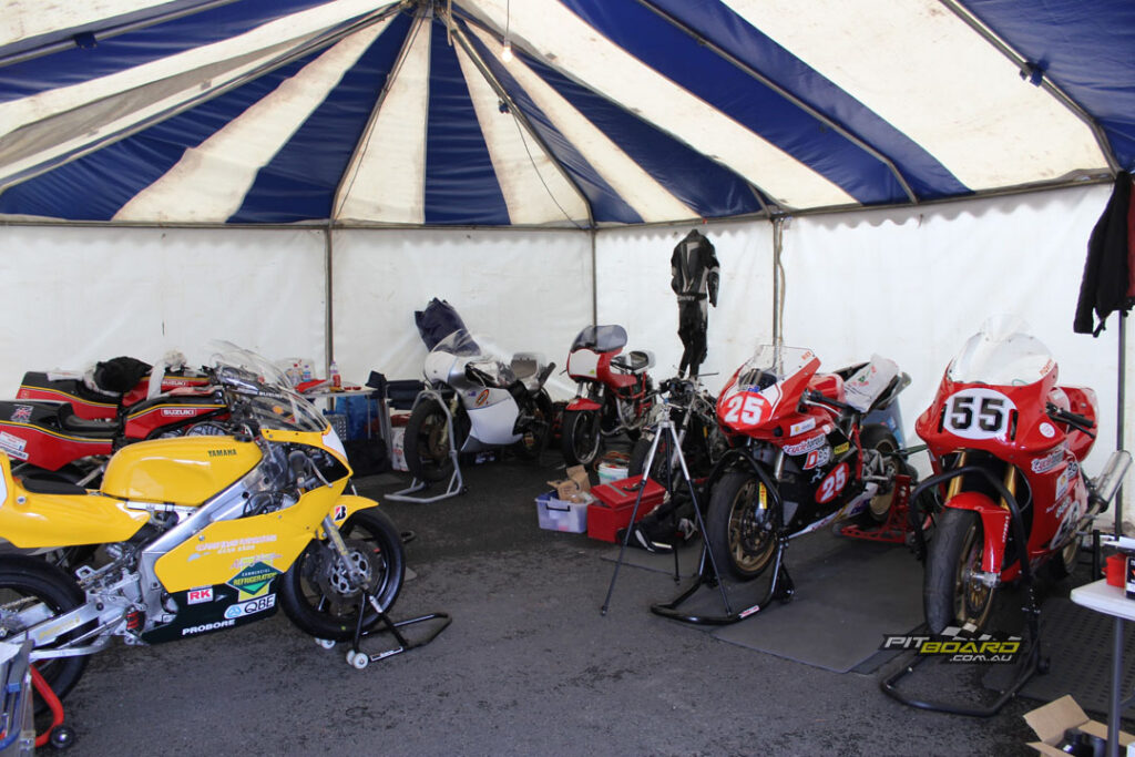 Chris decided he wanted to ride with his son, one Ducati soon became two as he entered the classic TT.