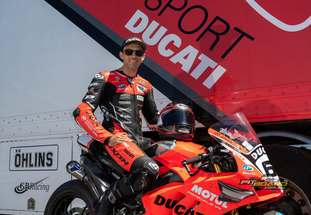 With two 20-lap races set for this Sunday, DesmoSport Ducati's Bryan Staring is confident of another strong performance on the 2.2km Wakefield Park circuit.