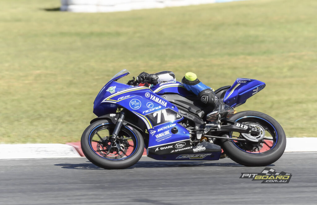 "A few weeks ago was my first trip to Queensland raceway! Getting there early, I got to visit a few friends but after catching COVID, I had to sit out some of the racing for the weekend."