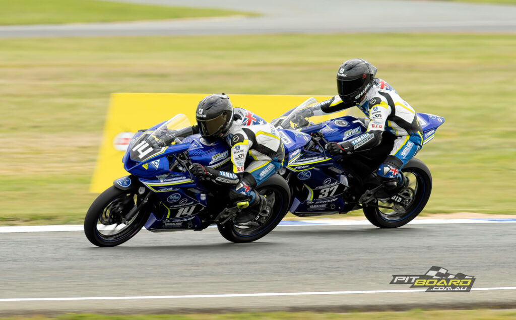 Watts and Thompson were looking to redeem themselves after getting a penalty in Race Two.