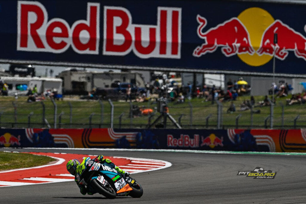 Fermin Aldeguer (MB Conveyors Speed Up) continues to impress in Moto2™ this season as the Spaniard ended Day 1 at the top of the timesheets at the Red Bull Grand Prix of The Americas.