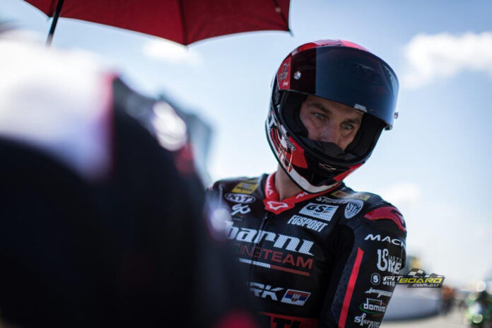 Oli Bayliss' debut effort in the World Supersport class couldn't have gotten off to a worse start when he broke his right ankle in preseason testing.