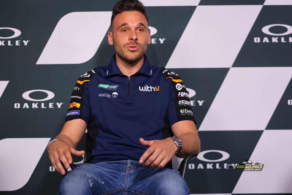 "I have to say that I really enjoyed being on the podium (in France) and I will try my best to be on the podium again this weekend." said Canepa.