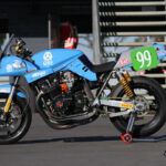 "The #99 is the most famous bike in classic racing and for good reason. When it arrived on the scene back in 2010 at the Phillip Island Classic, Steve smashed everyone taking pole position and four wins from four starts!"