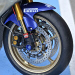 The bike was fitted with the same tyres Chaz ran on the weekend prior.
