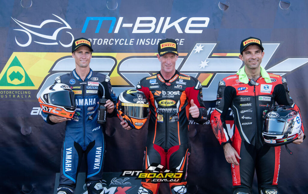 Wayne Maxwell took pole position at Hidden Valley Raceway for round four of the 2022 ASBK championship.