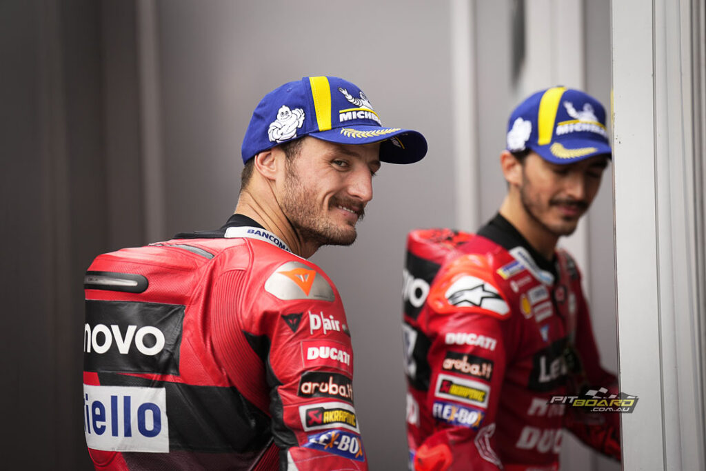 Miller was such an exceptional teammate to Bagnaia, who's preference was clearly for him to stay.