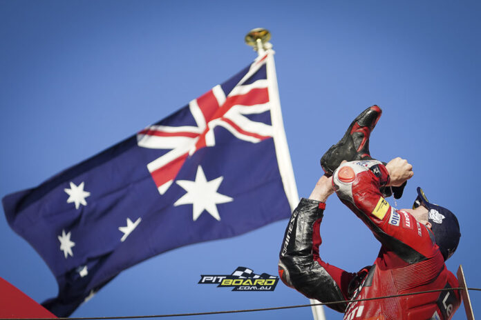 Recording his first win since he was triumphant at Le Mans last year, an emotional Miller couldn't hide his delight with his triumph, doing the Aussie athlete tradition of a "shoey".