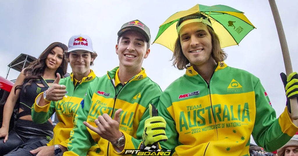 Entering the Motocross of Nations as one of the favourites, Team Australia, that consisted of the Lawrence brothers and Mitch Evans, did their country proud by bagging a tremendous third overall.