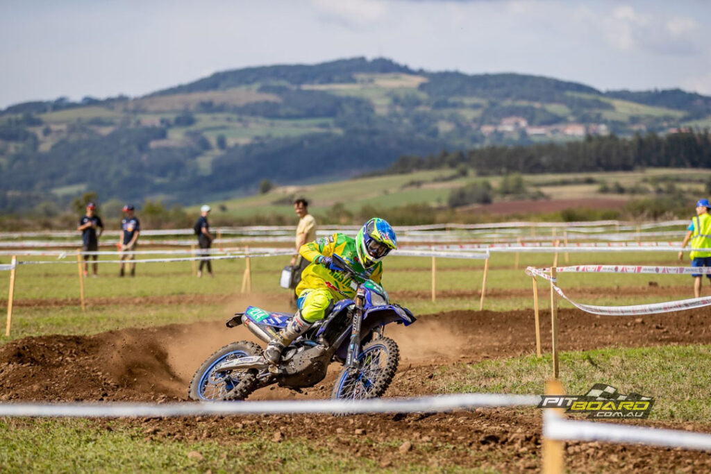 Bacon led the charge finishing an incredible third in the JSE1 class, fifth in JWT and 26th outright for the event on board his 250cc machine.