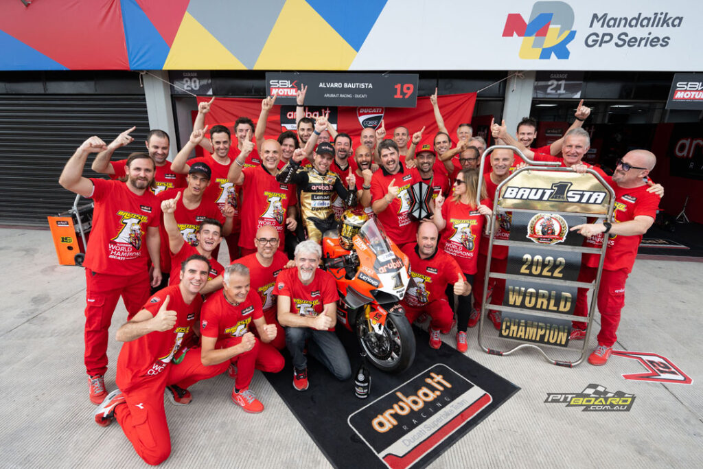 The newly crowned WorldSBK Champion will remain with Ducati in 2023 will aim to continue challenging many records.