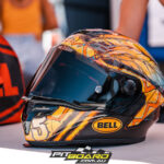 Carlin Dunne Bell Race Star DLX Flex Helmet.