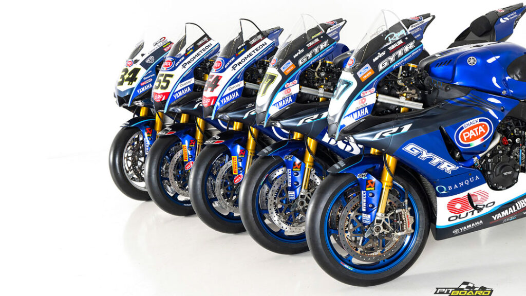 Four teams will run Yamaha machinery this season and the Japanese manufacturer have taken the covers off their bikes.