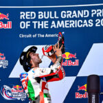 539 days and 24 Grands Prix have passed since Honda were last on top, and Alex Rins (LCR Honda Castrol) has brought that long wait to an end with a truly impressive ride to glory at the Red Bull Grand Prix of the Americas.