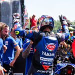 Razgatlioglu was able to claim his 36th career win and his 102nd podium, while it was also Yamaha’s 410th in WSBK.