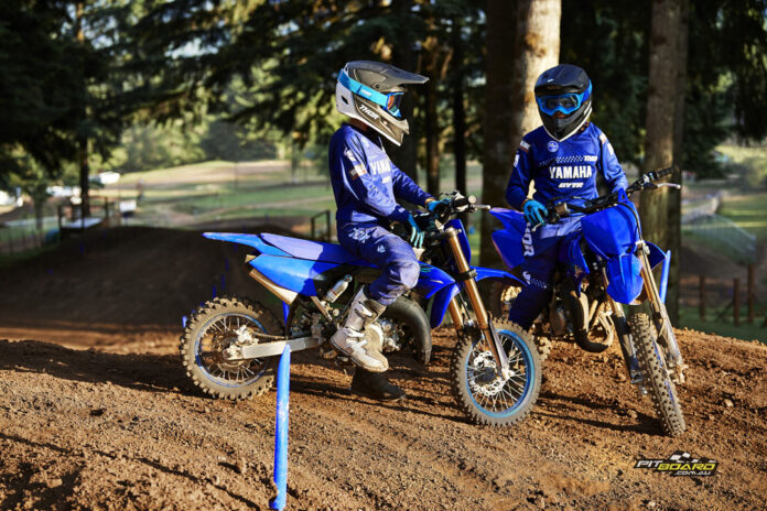 Built to win, the YZ65 is ready to tackle the track with winning performance right out of the gate. This compact machine features Yamaha's renowned off-road competition quality and durability just like the bigger YZs.