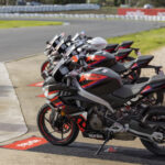 "Just as with the bigger capacity bikes in the range, Aprilia has put a concerted effort into making this new twin-cylinder sportsbike go as good as it looks".